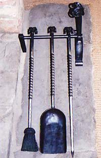 wrought iron candle holders